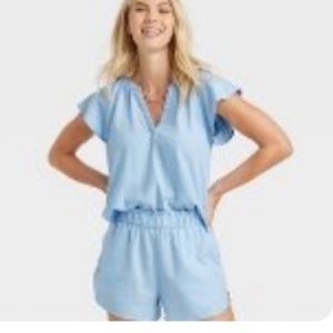 Universal Thread Light Blue Women's Set